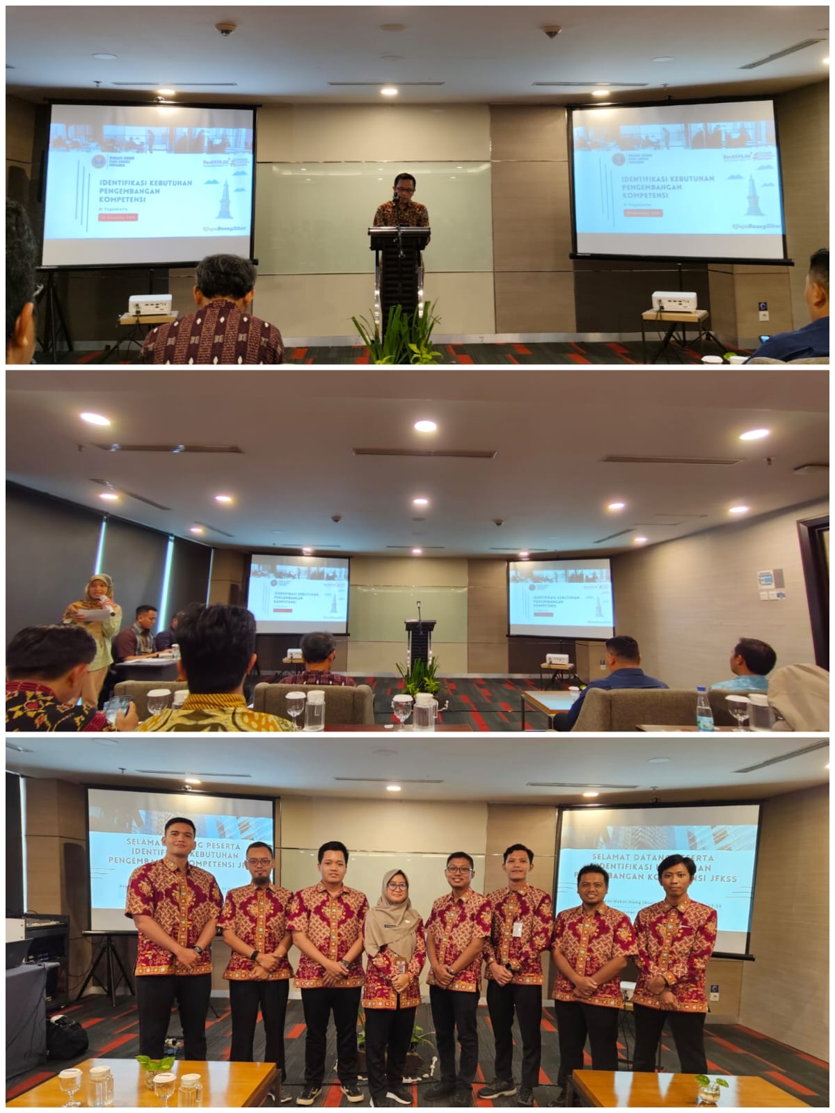 Diskominfo Kota Semarang Mengikuti Pengukuran Kompetensi Jabatan Fungsional Bidang Keamanan Siber dan Sandi oleh BSSN di Hotel Harper Malioboro, Yogyakarta